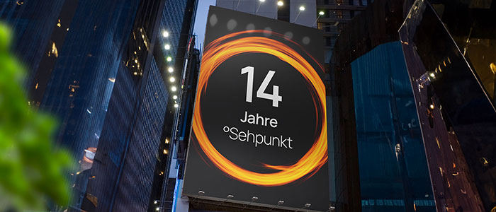 °Sehpunkt // heute werden wir 14!
