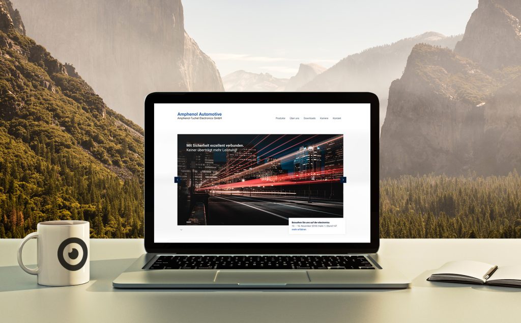 Amphenol Automotive // Internetauftritt ist online