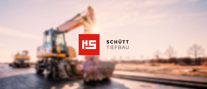 Schütt Tiefbau // Das Logo steht