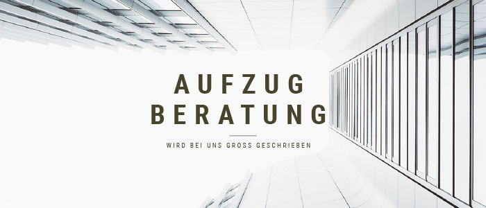 Aufzug Berater // Relaunch ist online
